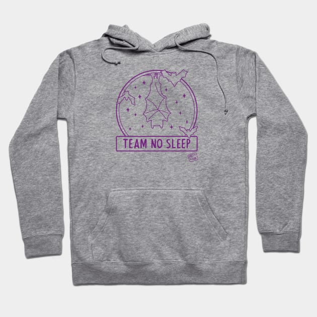 Team No Sleep Bats Hoodie by prettyinpunk